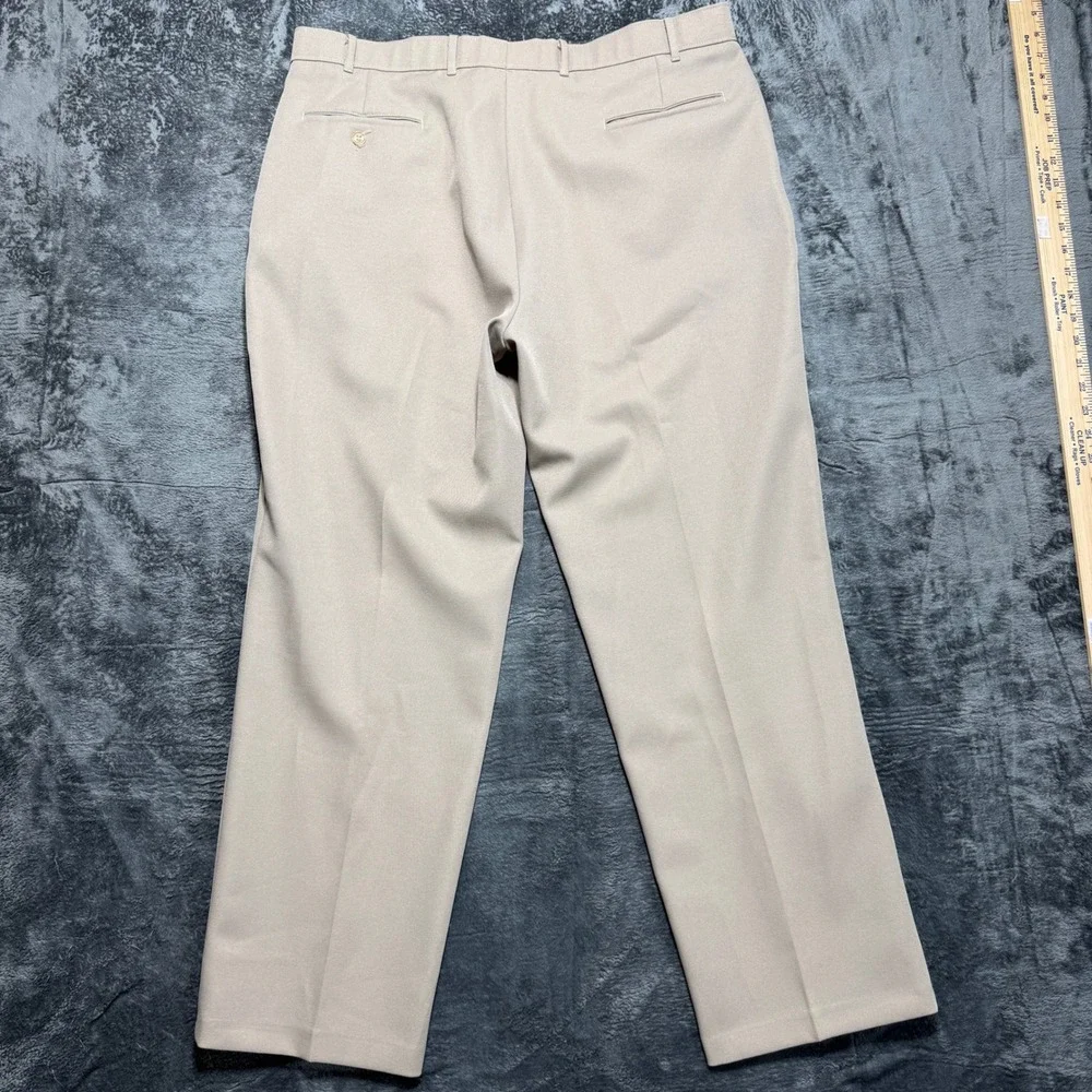 Levi's Action Slacks Pants Mens 40x30 Tan - Picture 9 of 12